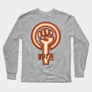 Feminist Symbol 1973 Long Sleeve T-Shirt